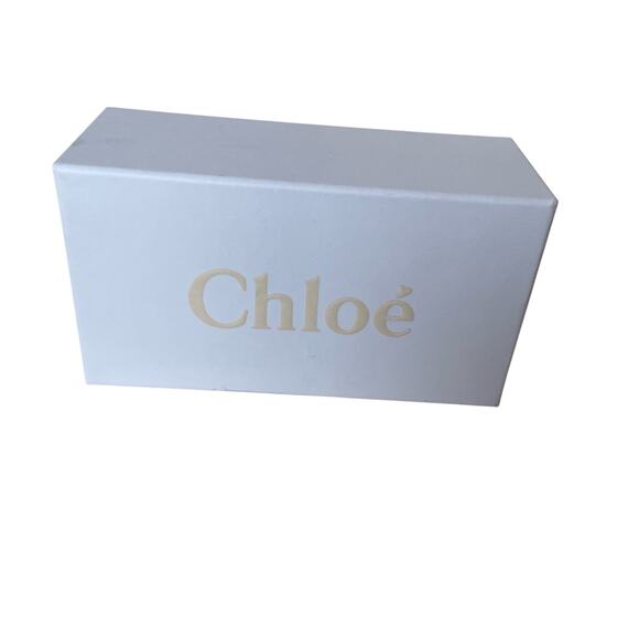 Authentic Chloe Sunglass Box White EUC - Picture 2 of 4